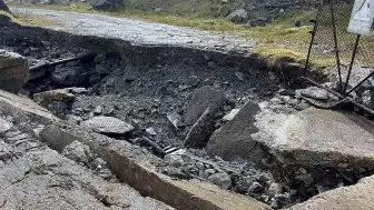 Diyarbakır-Malatya Köprüsünde Tehlike: Vatandaşlar Hasara Rağmen Manzara İzledi