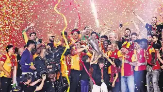 Galatasaray Şampiyonluğunu Kutladı: Hedef 5'te 5