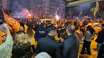 Galatasaray'ın Şampiyonluğu Afyonkarahisar'da Coşkuyla Kutlandı