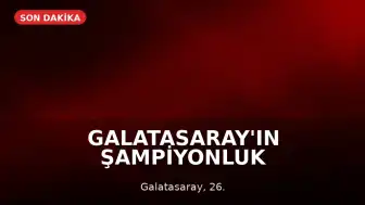 Galatasaray'ın Şampiyonluk Kutlamaları beIN Sports'tan Canlı Yayınlanacak