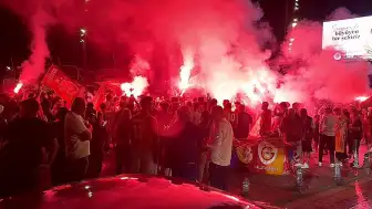 Galatasaray'ın Şampiyonluk Kutlamaları Bodrum'da Coşkuyla Sürdü