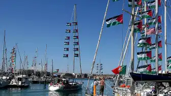 Gazze'ye Giden Yardım Konvoyunda İHA ve Askeri Hareketlilik Tespit Edildi