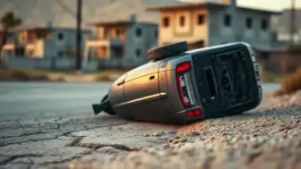 Bolu'da Takla Atan Otomobildeki 2 Kişi Kazayı Yara Almadan Atlattı