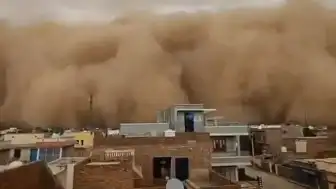 Hindistan'da Şiddetli Kum Fırtınası: Rajasthan'da Günler Geceye Döndü