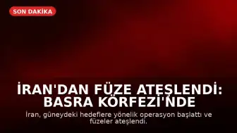 İran'dan Füze Ateşlendi: Basra Körfezi'nde Gerilim Artıyor
