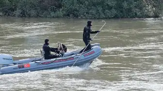 Kelkit Çayı'na Düşen İki Gencin Arama Çalışmaları Sürüyor