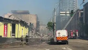 Kiev'de Füze ve Dron Saldırıları: Enkaz CNN TÜRK Tarafından Görüntülendi