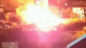 Kocaeli'nin Dilovası İlçesinde Tek Katlı Evde Yangın