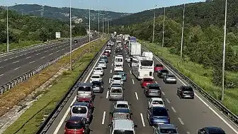 Kurban Bayramı Tatili Dönüşünde Bolu'da Trafik Yoğunluğu ve Ağır Vasıta Kısıtlaması