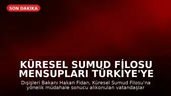 Küresel Sumud Filosu Mensupları Türkiye'ye Dönüyor