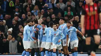 Manchester City, Bournemouth Deplasmanında Berabere Kalarak Şampiyonluk Şansını Yitirdi
