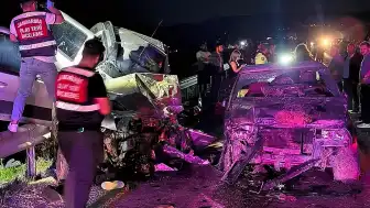 Mersin'de Zincirleme Kaza: 1 Ölü, 5 Yaralı