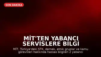 MİT'ten Yabancı Servislere Bilgi Sızdıran 7 Kişiye Operasyon