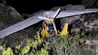 Nevşehir'de Motor Arızası Yapan Microlight Acil İniş Yaptı: 2 Yaralı