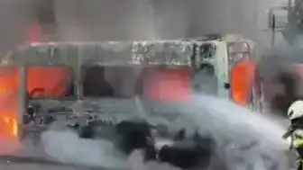 Öğrenci Servisinde Yangın: Minibüs Kullanılamaz Hale Geldi