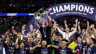 PSG, Arsenal'ı penaltılarla devirerek Şampiyonlar Ligi'nde üst üste 2. şampiyonluğunu kazandı