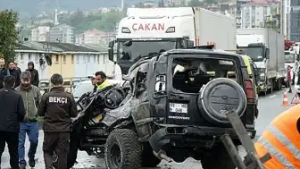 Rize'de Trafik Kazası: 1 Ölü, 7 Yaralı