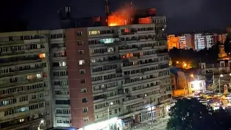 Romanya'da Apartmana Rus İHA'sı Düştü: 2 Yaralı