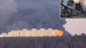 Rusya'dan Ukrayna'ya Misilleme: Kiev'de Saldırılar Sonucu En Az 1 Kişi Hayatını Kaybetti, 20'den Fazla Yaralı Var