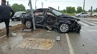 Sakarya'da Zincirleme Kazada 6 Kişi Yaralandı
