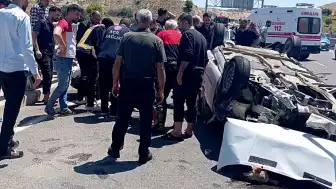 Şanlıurfa Çevre Yolu'nda Trafik Kazası: Kurban Kesiminden Dönen Aile Yaralandı