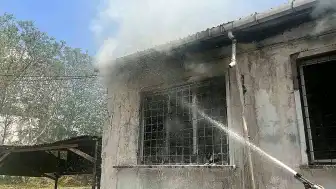 Tekirdağ'da Tartışma Sonrası Evini Ateşe Verdi