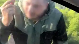 TEM Otoyolu'nda Bayram Dönüşü Trafik Tartışması: Sürücüye Saldırı Anı Kamerada