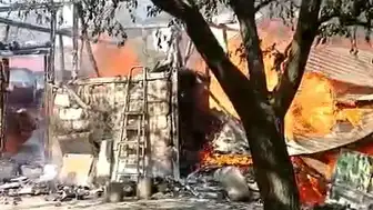 Tokat'ta Ev Müştemilatında Yangın: Can Kaybı Yaşanmadı