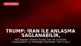 Trump: İran ile Anlaşma Sağlanabilir, İbrahim Anlaşmaları Vurgusu