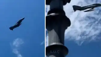 Yunan Savaş Uçakları Türk Hava Sahasına Yakın Mesafede Alçak Uçuş Gerçekleştirdi