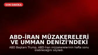 ABD-İran Müzakereleri ve Umman Denizi'ndeki Gemisine Müdahale İddiası