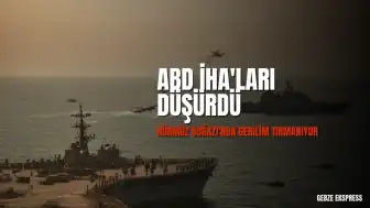 ABD Ordusu, Hürmüz Boğazı Yakınlarında 2 İran İHA'sını Düşürdü
