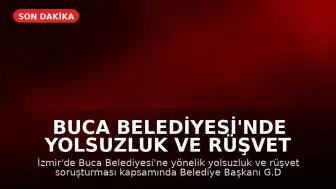Buca Belediyesi'nde Yolsuzluk ve Rüşvet Soruşturması: Belediye Başkanı G.D. ve Eski Başkan E.K. Dahil 53 Kişi Gözaltında