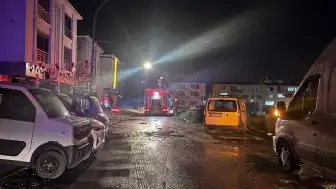 Erzincan'da İnşaat Alanında Doğal Gaz Sızıntısı: Bölgede Güvenlik Önlemleri Alındı