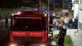 Erzurum'da Diyaliz Hastası Kadın Yangında Hayatını Kaybetti