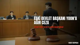 Eski Güney Kore Devlet Başkanı Yoon'a Vatana İhanetten 30 Yıl Hapis Cezası