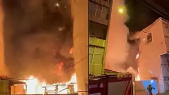 İstanbul'da Depo Yangını 3 Binaya Sıçradı