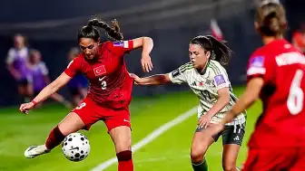 Kadın Milli Futbol Takımı, Kuzey İrlanda'yı 2-1 Mağlup Etti
