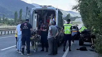 Kastamonu'da Trafik Kazası: ATV Sürücüsü Yaralandı