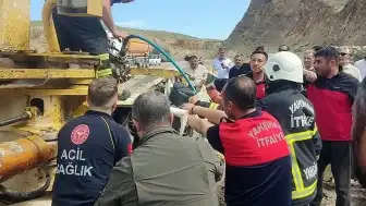 Kırıkkale'de Kepçe Kazası: Operatör Ağır Yaralandı