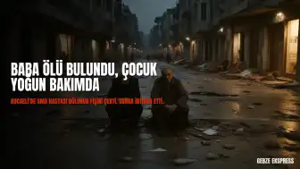 Kocaeli'nde Baba Ölü Bulundu, SMA Hastası Oğlu Yoğun Bakımda