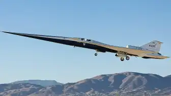 NASA'nın Sessiz Süpersonik Uçağı X-59 Ses Duvarını Aşacak