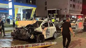 Samsun'un Atakum İlçesinde Zincirleme Kaza: 5 Yaralı