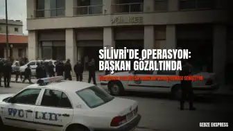 Silivri Belediye Başkanı Bora Balcıoğlu Gözaltına Alındı
