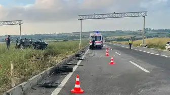 Tekirdağ'da Trafik Kazası: 10 Yaralı