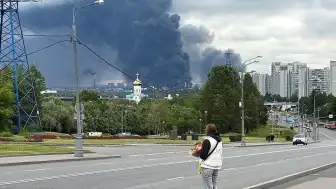 Ukrayna'dan Moskova'ya Savaşın Başlangıcından Bu Yana En Geniş Kapsamlı İHA Saldırısı Gerçekleştirildi