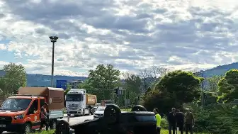 Zonguldak'ta Trafik Kazası: 1 Yaralı