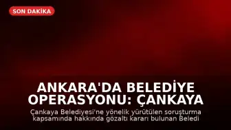 Ankara'da Belediye Operasyonu: Çankaya Belediye Başkanı Hüseyin Güner Esenboğa Havalimanı'nda Gözaltına Alındı