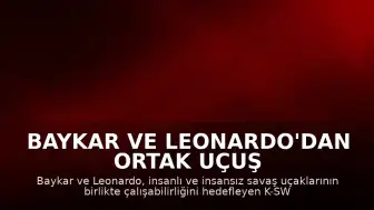 Baykar ve Leonardo'dan Ortak Uçuş Testleri: K-SWARM Programında Yeni Dönem
