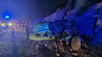 Bingöl'de traktör devrildi: 1 kişi yaşamını yitirdi